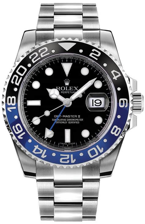 rolex gmt batman or pepsi|Rolex gmt 116710blnr.